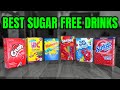 Best Sugar Free Drinks l Taste Test Starburst Skittles Kool-Aid Powder Drink Mixes