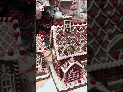 Raz 12" Battery Operated Lighted Gingerbread Christmas House 4316086