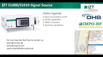 IZT | OHB | IMPO-RF - Demo of S1000