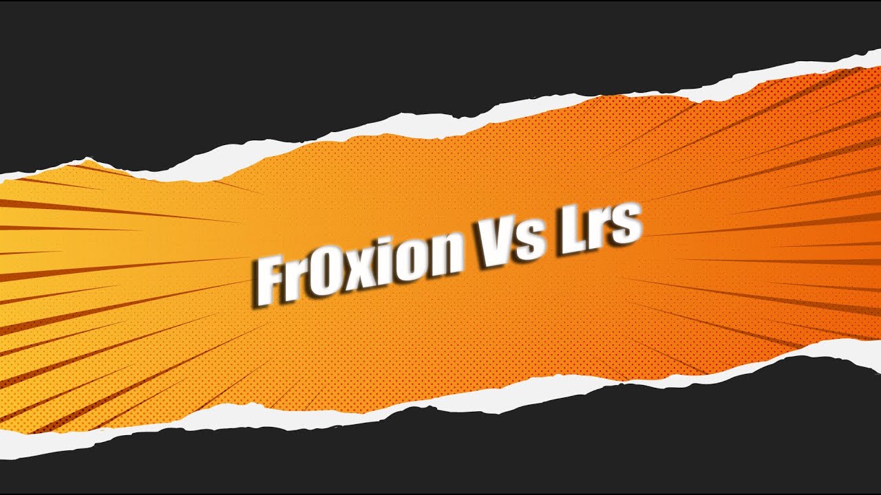 👑 Fr0xion Vs Lrs YouTube