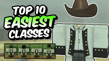 Top 10 BEST Classes For NEW PLAYERS in Dead Rails!