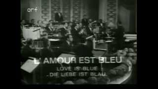 Video voorbeeld van "L'amour est bleu - Luxembourg 1967 - Eurovision songs with live orchestra"