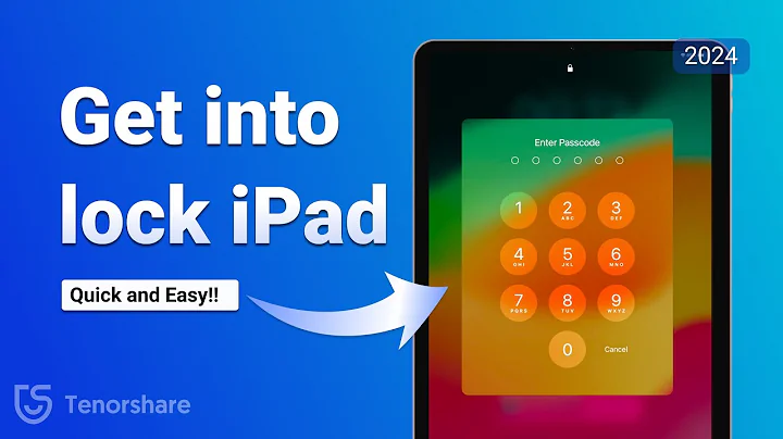 How to Get into A Locked iPad without the Password | 2024 | 4 Easy Ways - Unlock iPad