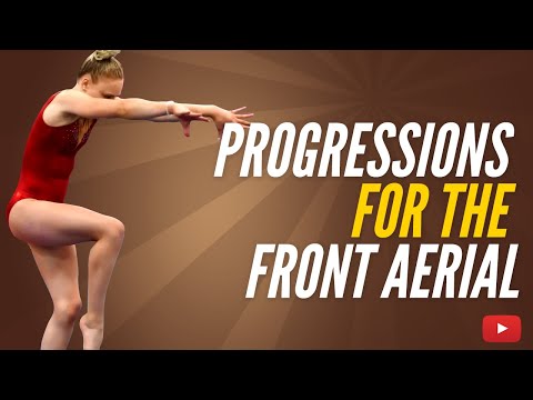 Progressions for the Front Aerial - Gymnastics Tumbling Tutorial featuring Coach Mary Lee Tracy