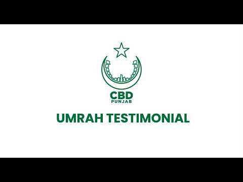 CBD Punjab is honored to have supported our team member on his sacred journey of Umrah