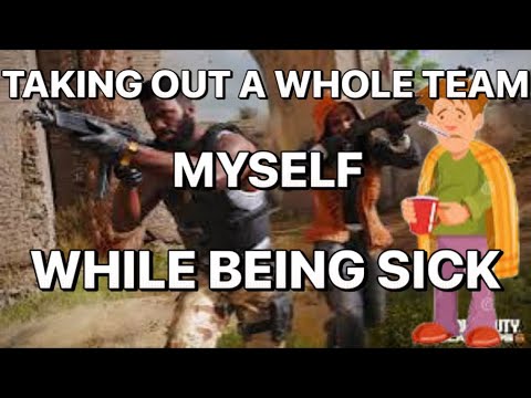 I KNOCKED OUT A WHOLE TEAM MYSELF WHILE BEING SICK!! - YouTube