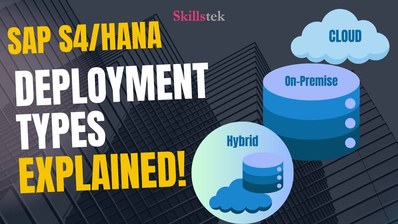 SAP S/4HANA Deployment Types Explained: Cloud, On-Premise & Hybrid