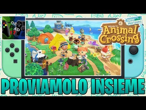  SI  PARTE PER L ISOLA ANIMAL  CROSSING NEW HORIZONS ITA 