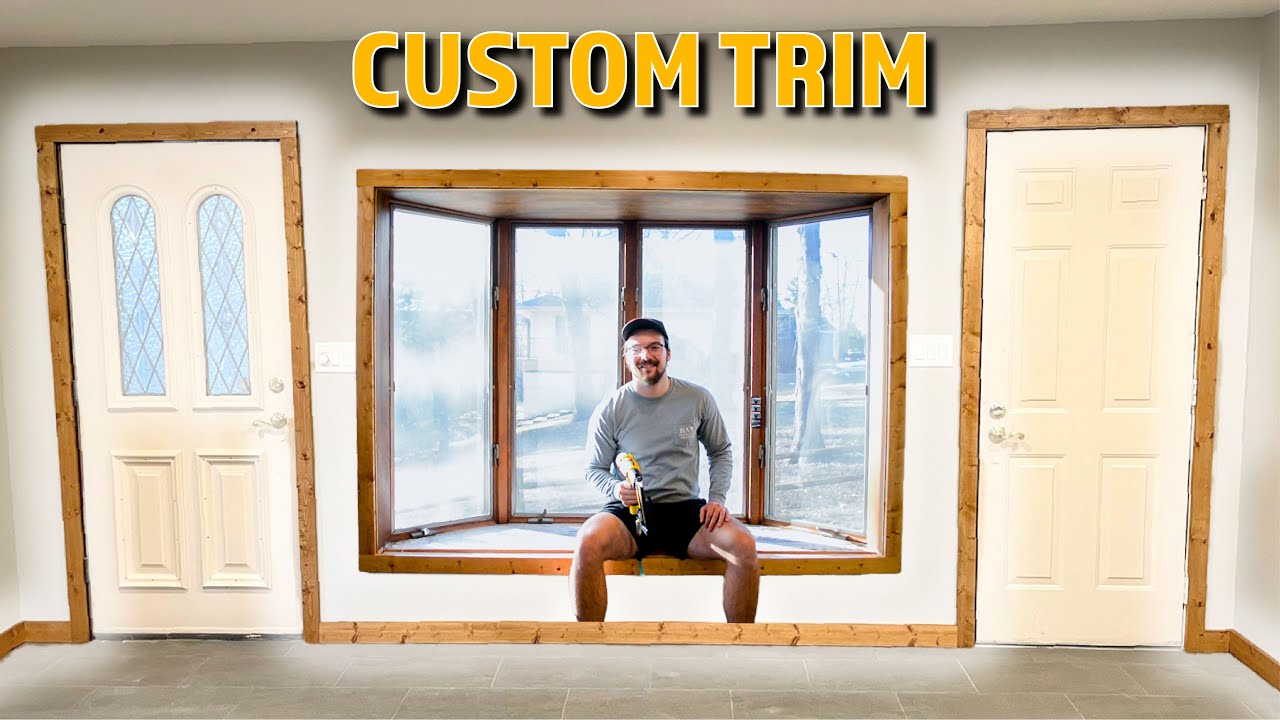 How to Make and Install Custom Trim (Baseboards, Windows, and Doors ...
