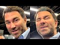 EDDIE HEARN ON CANELO SAYING HE’S GOING TO MAKE GGG PAY “I LOVE IT! BOTH ARE GOING FOR THE KO”
