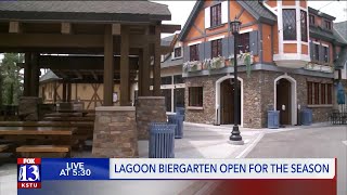 Lagoon opens Biergarten, answers questions on reopening/season passes