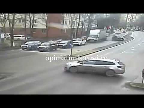 Accident la Timisoara, pe Circumvalatiunii