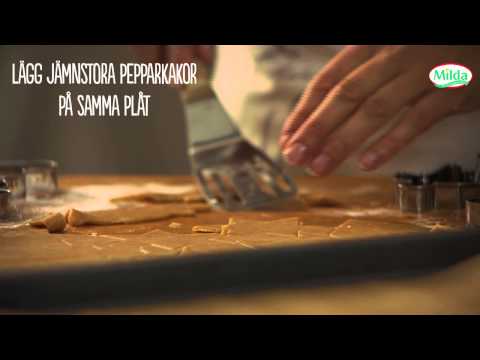 Video: Matlagning Pepparkakor