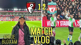 DARWIN NUNEZ SCORES A BEAUTY AS LIVERPOOL PROGRESS! | Bournemouth 1-2 Liverpool | Matchday Vlog