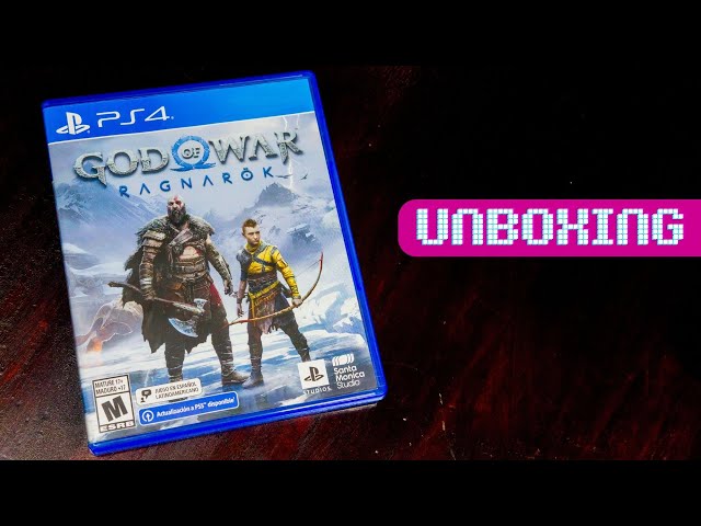 Unboxing: God of War Ragnarok (PS4) 