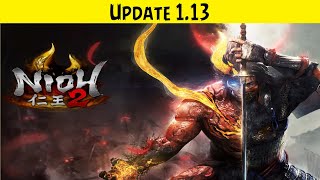 Nioh 2 💠 Update 1.13