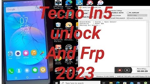 Tecno In5 unlock And Frp bypass Umt #2023  new #update