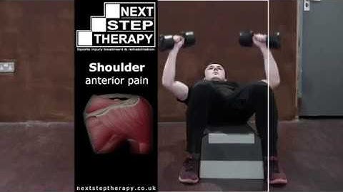 Anterior shoulder pain - strength exercises