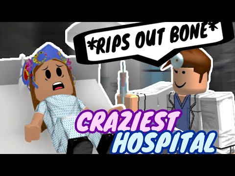 VISITING THE CRAZIEST HOSPITAL IN ROBLOX (AMUSING)