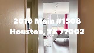 2016 Main St | 1508 | Houston, TX | 77002 | Downtown | Condo Rental