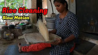 Rice Cleaning slow Motion Video | Slow Sloop