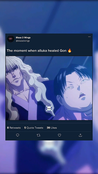 Anime badass moment 🔥 #anime #hunterxhunter #shorts
