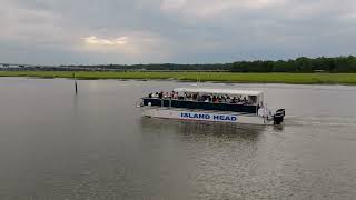 Hilton Head Hibachi Cruise sailing on the ocean!