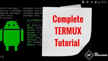Termux 104 | Changing Termux Themes Without Termux API | In Hindi By Desi Programmer
