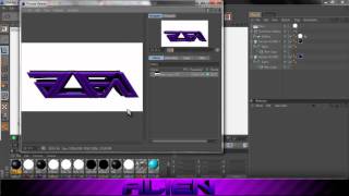 Alien Desktop Background Speedart