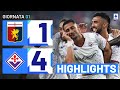 Genoa-Fiorentina 1-4 | Show Viola a Marassi: Gol & Highlights | Serie A TIM 2023/24