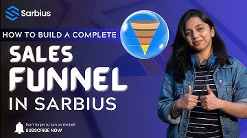 How to Create a Sales Funnel in Sarbius | Step-by-Step Tutorial