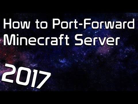 How to Port Forward Your Router For a Minecraft Server 1.11-1.19.2 (2017/2022 - Tutorial)