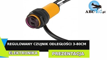 Regulowany, optyczny czujnik odległości