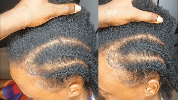 My First Time Trying Inner Weaving, also called Yoruba Didi, French Cornrow  AFTER SO MANY YEARS 😊😍🤭