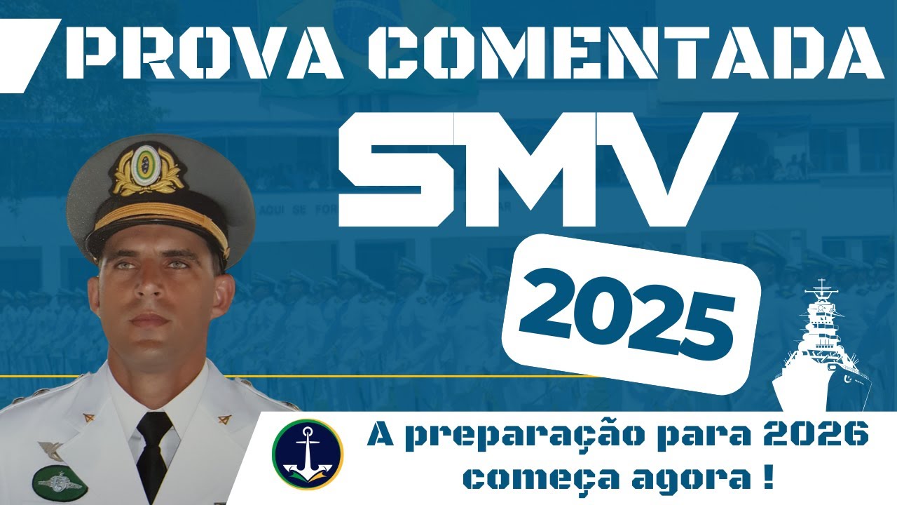 Português SMV RM2 / Oficial da Marinha / Prova comentada 2025