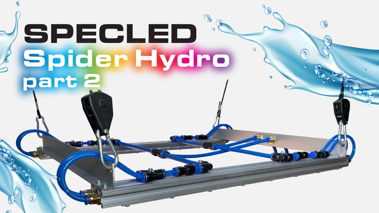 Серия 2. Тестирую водяное охлаждение светодиодной фитолампы. Первый запуск, измерение температур.