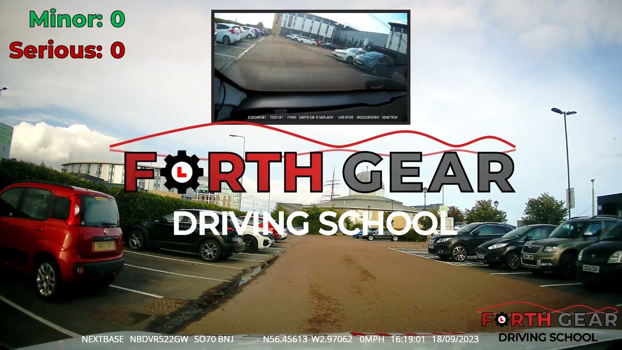 Duncan's First Mock Driving Test - Dundee 18 Sep '23