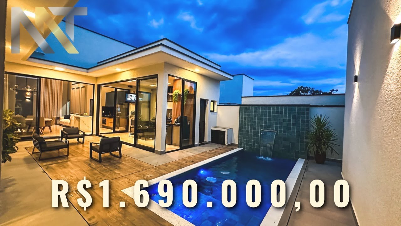 CASA ALTO LUXO EM TAUBATÉ - PORTEIRA FECHADA - COLINAS DO BELÉM