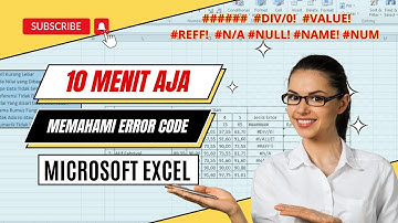 Cara Mengatasi Semua Kode Error di Excel !!! 10 Menit Langsung Bisa