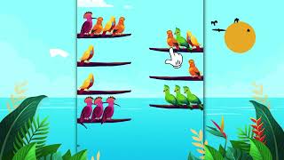 Bird Sort - Color Puzzle Trailer screenshot 4