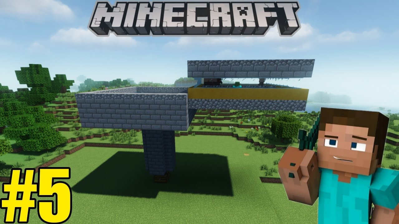 Automatic IRON FARM IN My Survival series| Minecraft #5 - YouTube