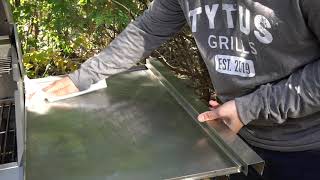 How to clean your TYTUS grease tray