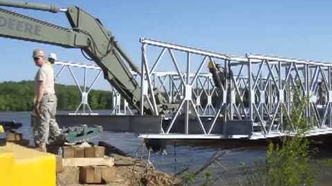 Acrow Bridge & Poseidon Barge