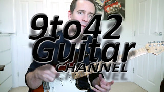 Crazy Legato Lick With TAB on screen in Dm Guitar Lesson tutorial