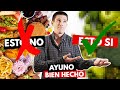 🥩Esto es lo que Debes COMER durante el Ayuno Intermitente para tener ÉXITO