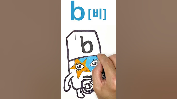 알파벳송, 알파벳 b (색칠, 그림그리기) #shorts
