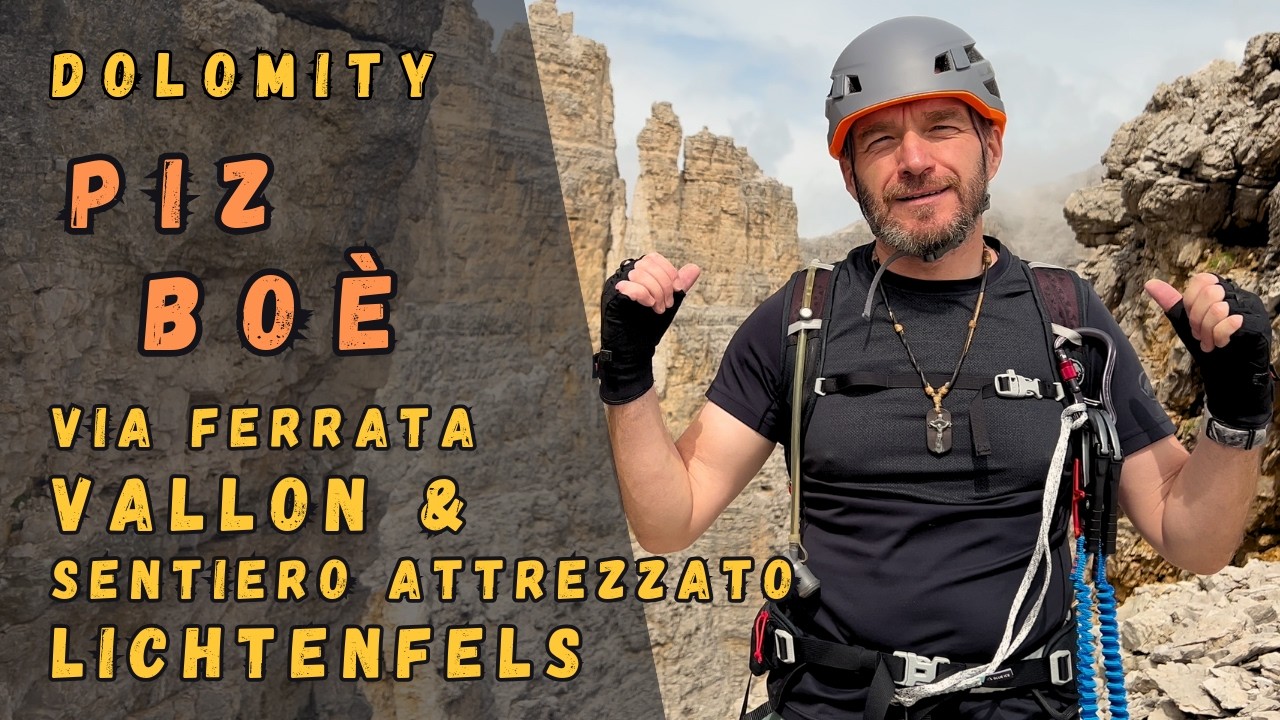 Jak utrudnić sobie drogę na najprostszy trzytysięcznik ⎮ Piz Boè via ferratą Vallon