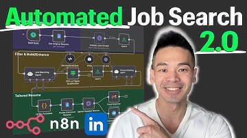 AI Resume Builder 2.0:  Match 1,000+ LinkedIn Jobs in Seconds (n8n Tutorial)