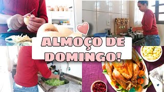 FRANGO ASSADO, MAIONESE E SALADA DE ALFACE! VLOG ❤️