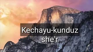 Kechayu-kunduz